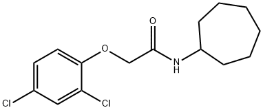 N-cycloheptyl-2-(2,4-dichlorophenoxy)acetamide|