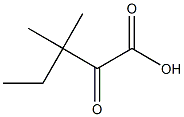 3,3-dimethyl-2-oxopentanoic acid Structure