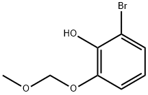 2-ブロモ-6-(メトキシメトキシ)フェノール 化学構造式