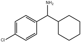 (4-chlorophenyl)(cyclohexyl)methanamine Struktur