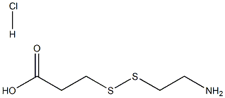 3-((2-氨基乙基)二硫烷基)丙酸盐酸盐, 351422-31-6, 结构式