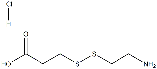 3-((2-氨基乙基)二硫烷基)丙酸盐酸盐,351422-31-6,结构式