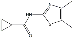 352702-87-5 N-(4,5-dimethyl-1,3-thiazol-2-yl)cyclopropanecarboxamide