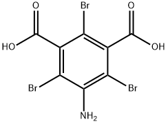 2,4,6-tribromo-5-amino-isophthalic acid Structure