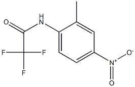 2,2,2-trifluoro-N-(2-methyl-4-nitrophenyl)acetamide Struktur