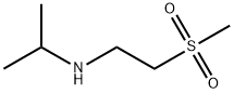 (2-methanesulfonylethyl)(propan-2-yl)amine Structure