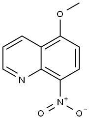 5-甲氧基-8-硝基喹啉,36020-53-8,结构式