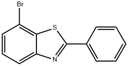 7-溴-2-苯基苯并[D]噻唑 结构式