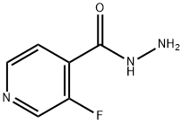 3-氟吡啶-4-碳酰肼,364-82-9,结构式