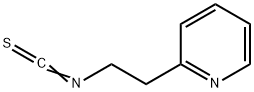 2-(2-异硫氰基乙基)吡啶,36810-91-0,结构式