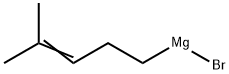 4-Methylpent-3-enylmagnesium bromide, 0.5M in THF Structure