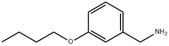 (3-丁氧基苯基)甲胺 结构式