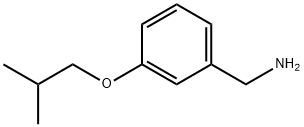 Benzenemethanamine, 3-(2-methylpropoxy)- Structure