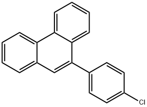 9-(4-chlorophenyl)phenanthrene Structure