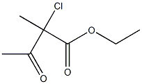 ethyl 2-chloro-2-methyl-3-oxobutanoate Structure