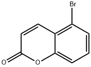 5-Bromo-2H-chromen-2-one 化学構造式