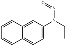 2-Naphthalenamine, N-ethyl-N-nitroso- Struktur