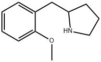 2-[(2-methoxyphenyl)methyl]pyrrolidine Struktur