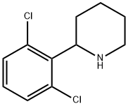 2-(2,6-dichlorophenyl)piperidine Struktur