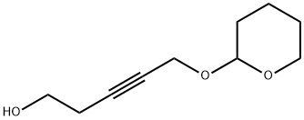 3-Pentyn-1-ol, 5-[(tetrahydro-2H-pyran-2-yl)oxy]- Structure