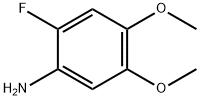 2-氟-4,5-二甲氧基苯胺,397-75-1,结构式