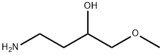 4-amino-1-methoxybutan-2-ol Struktur