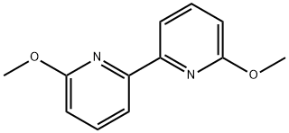 6,6'-DIMETHOXY-2-2'-BIPYRIDINE 化学構造式