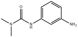 1-(3-aminophenyl)-3,3-dimethylurea Structure