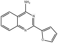 4-Amino-2-(2-furyl)quinazoline Struktur