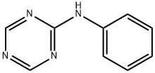 N-phenyl-1,3,5-triazin-2-amine, 4040-07-7, 结构式