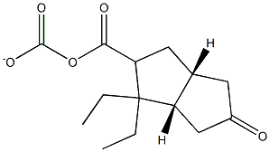 diethyl (3aR,6aS)-5-oxohexahydropentalene-2,2(1H)-dicarboxylate|DIETHYL (3AR,6AS)-5-OXOHEXAHYDROPENTALENE-2,2(1H)-DICARBOXYLATE