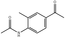 N-(4-acetyl-2-methylphenyl)acetamide Struktur