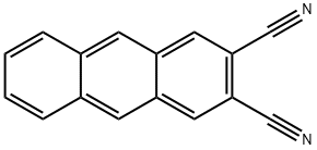 2,3-Anthracenedicarbonitrile Structure