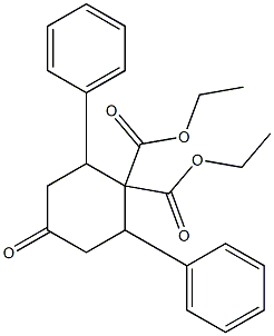 41167-37-7 diethyl 4-oxo-2,6-diphenyl-1,1-cyclohexanedicarboxylate