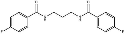 415691-92-8 4-fluoro-N-{3-[(4-fluorobenzoyl)amino]propyl}benzamide