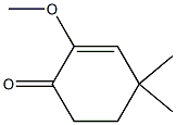 2-Methoxy-4,4-dimethylcyclohex-2-en-1-one 结构式