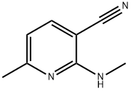 6-Methyl-2-methylamino-nicotinonitrile Structure