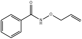 N-Benzoyl-O-allylhydroxylamine 化学構造式