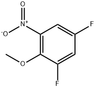 1,5-二氟-2-甲氧基-3-硝基苯,441-31-6,结构式