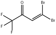 3-Buten-2-one, 4,4-dibromo-1,1,1-trifluoro- Structure