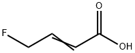 2-Butenoic acid, 4-fluoro- 化学構造式