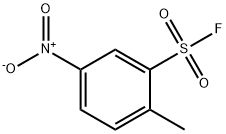 Benzenesulfonyl fluoride, 2-methyl-5-nitro-, 453-53-2, 结构式