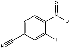 3-Iodo-4-nitrobenzonitrile Structure