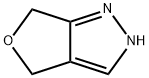 1H,4H,6H-furo[3,4-c]pyrazole Struktur