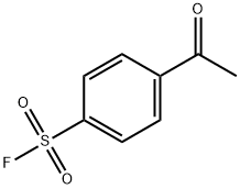 Benzenesulfonyl fluoride, 4-acetyl- Struktur