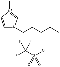 1-pentyl-3-methylimidazolium trifluoromethanesulfonate Struktur