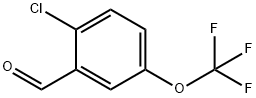 2-Chloro-5-(trifluoromethoxy)benzaldehyde Struktur