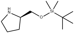 tert-butyl-dimethyl-[[(2R)-pyrrolidin-2-yl]methoxy]silane, 474774-33-9, 结构式
