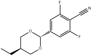 475644-15-6 4-(2R,5R)-5-乙基-1,3-二氧六环-2-基)-2,6-二氟苯甲腈