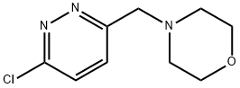 4-(6-chloro-pyridazin-3-ylmethyl)-morpholine,49631-14-3,结构式